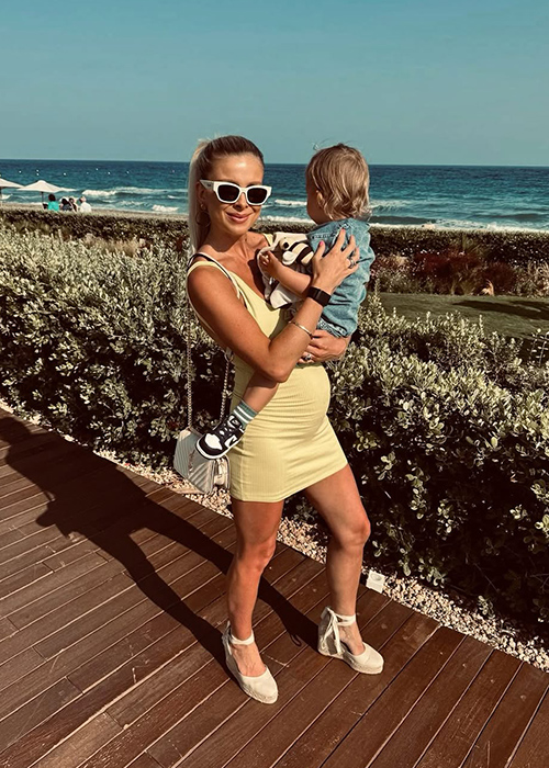 Jess Redden and her son Bobby on holidays. Pic: Rob Kearney/Instagram