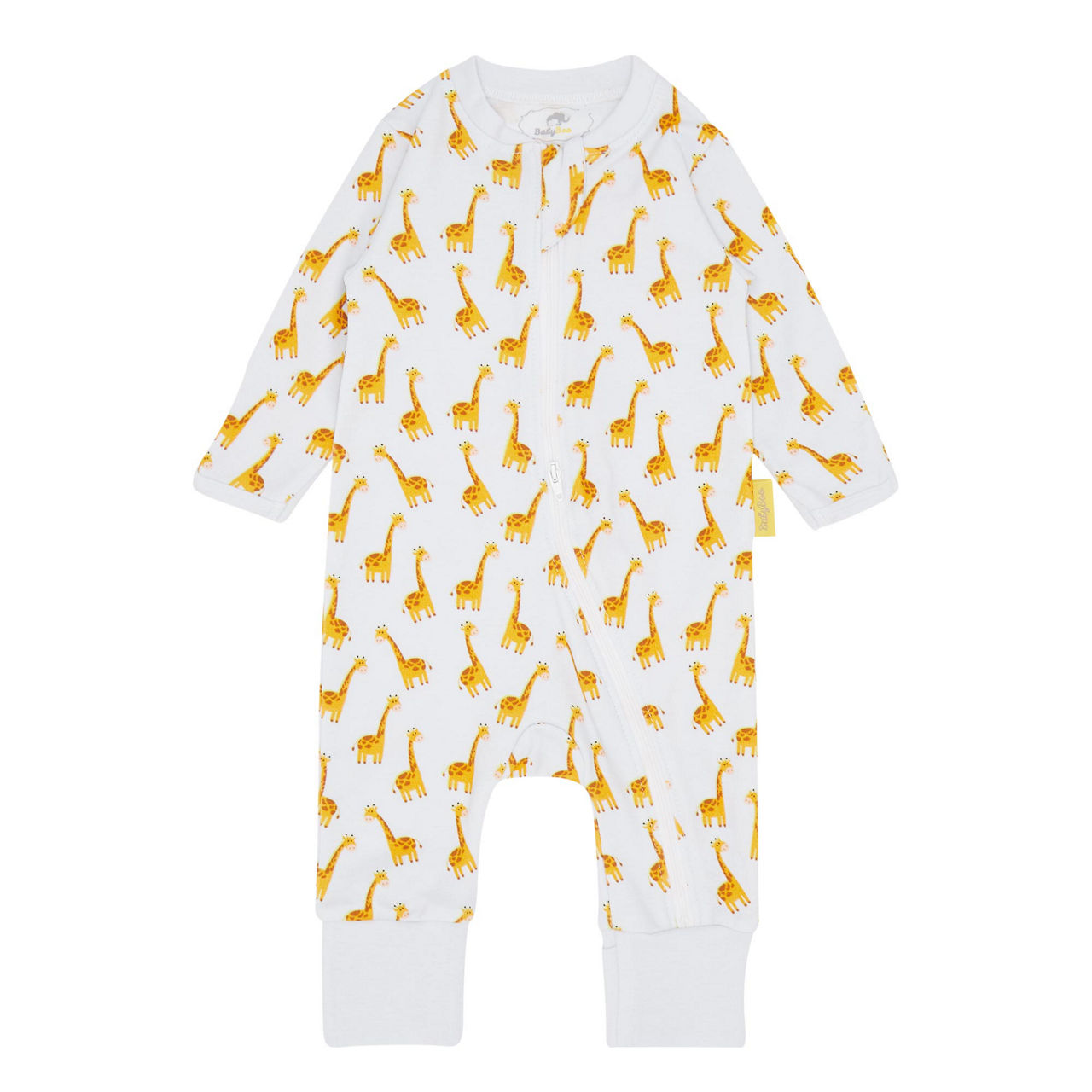 Giraffes Organic Cotton ZippyBoo Suit