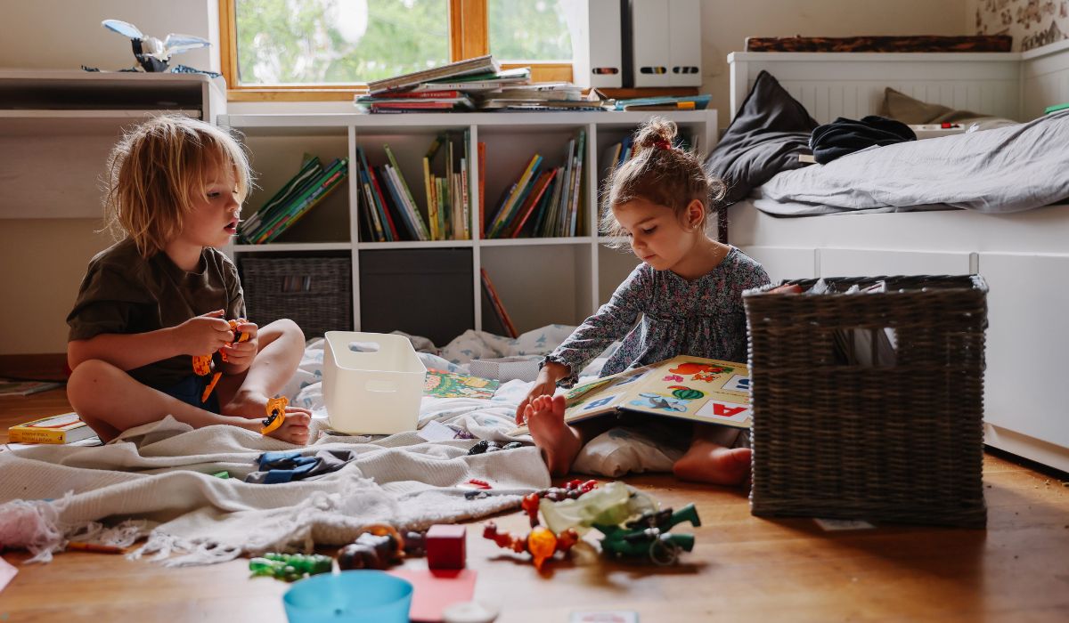 Children playing together