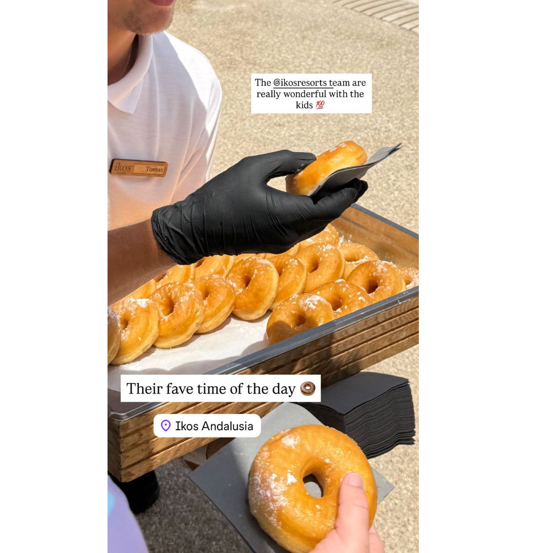 Donuts at Ikos Andalusia