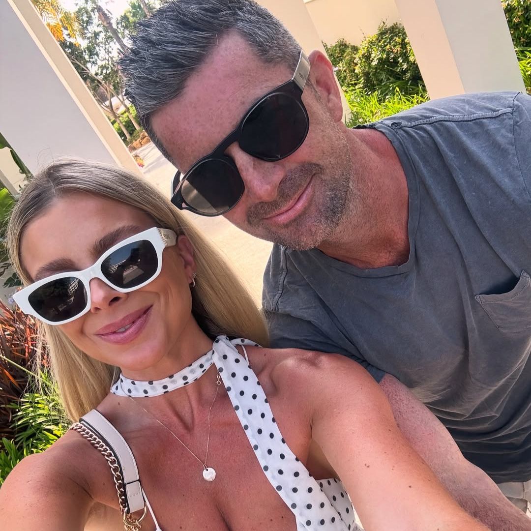 Jess Redden and husband Rob Kearney