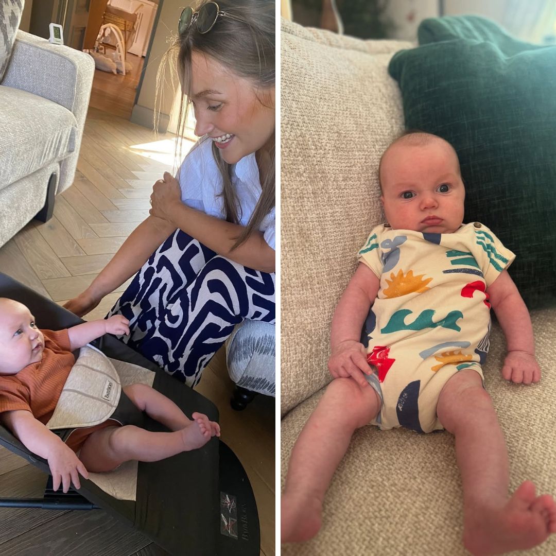 Elaine Porter and her son Max