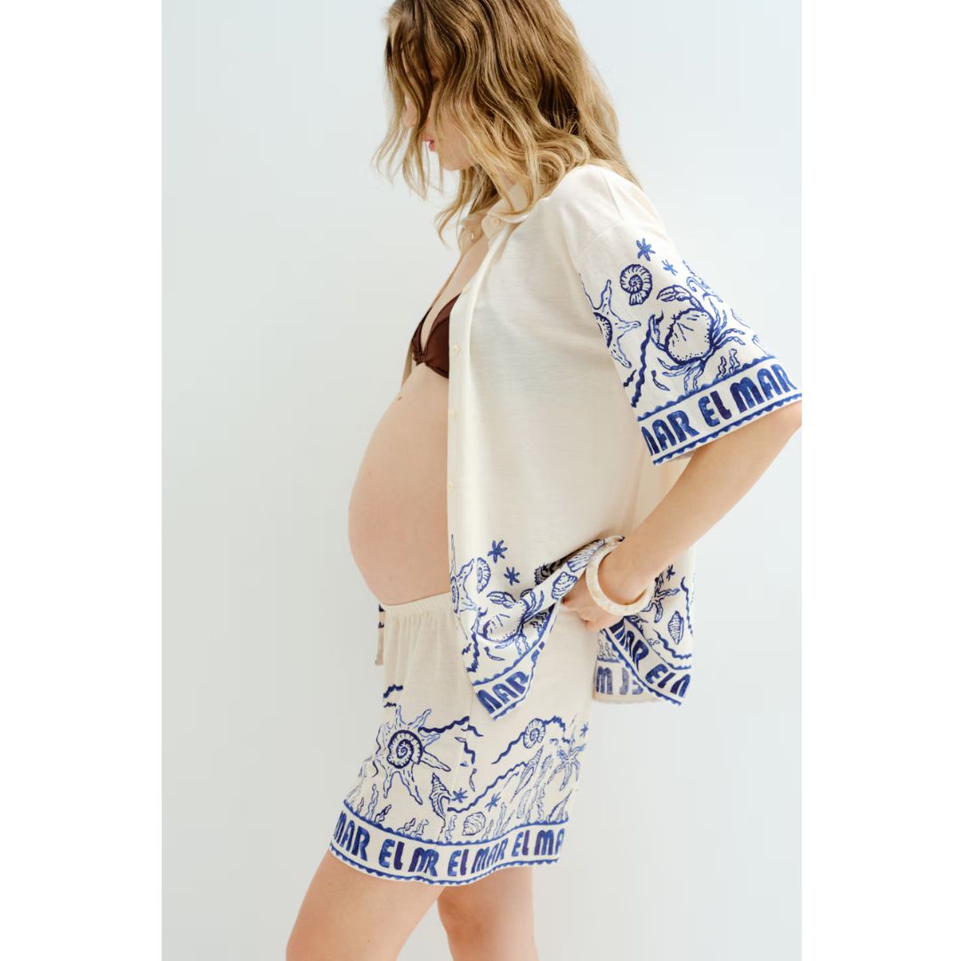 MAMA 2-piece shirt and shorts set