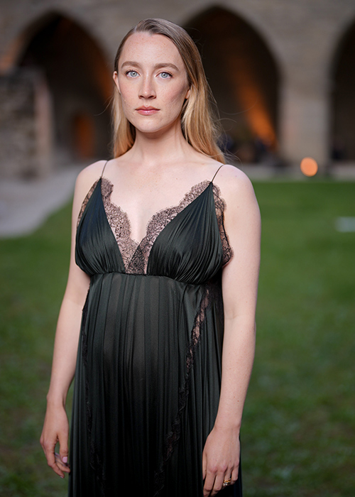 Saoirse Ronan at the Louis Vuitton Cruise 2026 show held at the Palais des Papes on May 22, 2025 in Avignon, France. (Photo by Swan Gallet/WWD via Getty Images)
