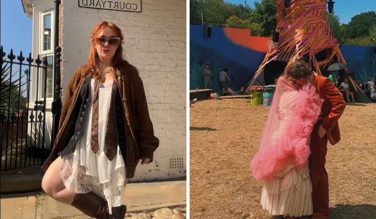 Glasto wedding