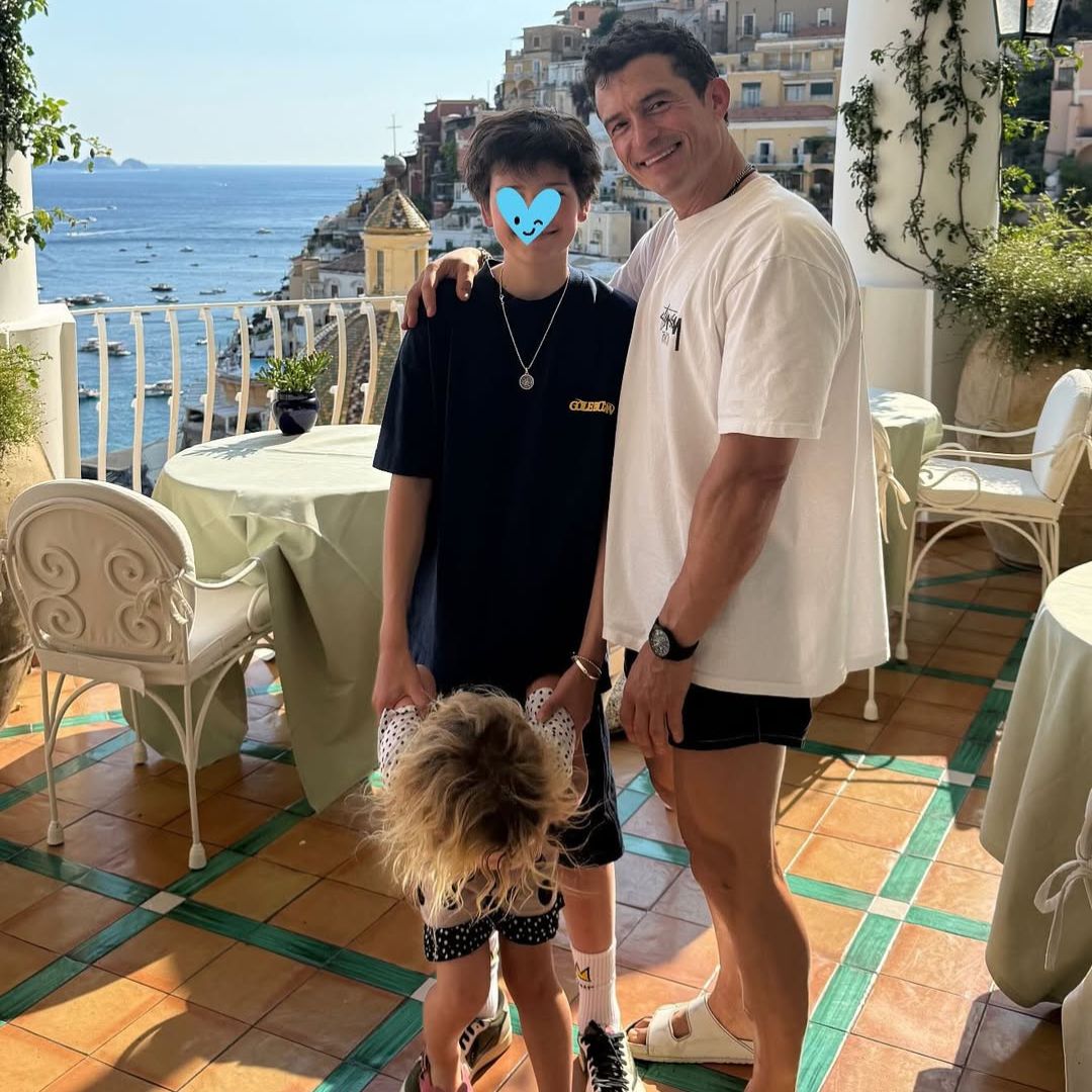 Orlando Bloom and his kids