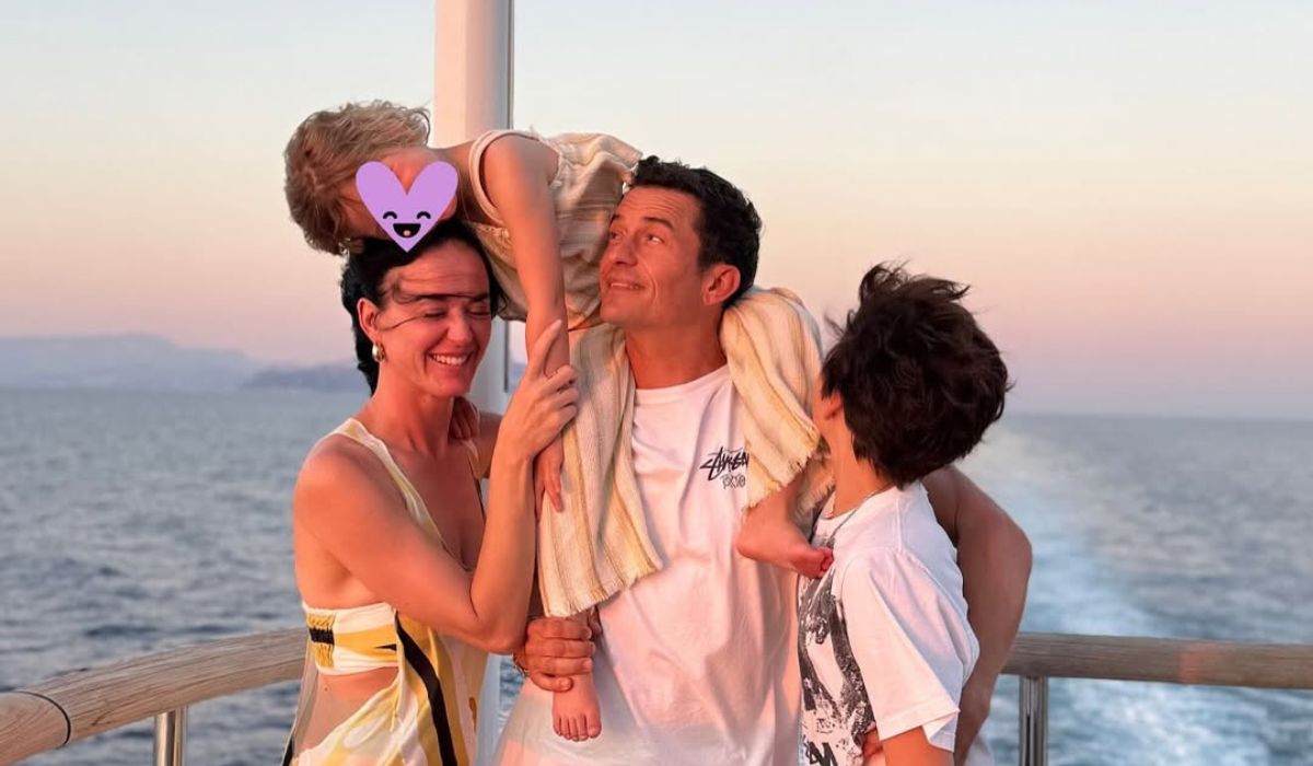 Orlando Bloom, Katy Perry and their family