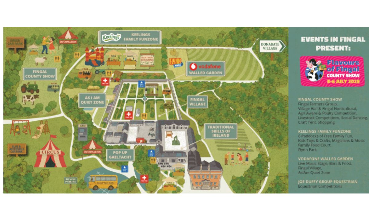 Flavours of Fingal map
