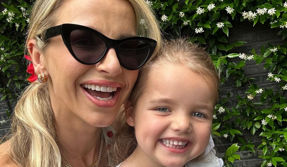 Vogue Williams and her daughter Gigi