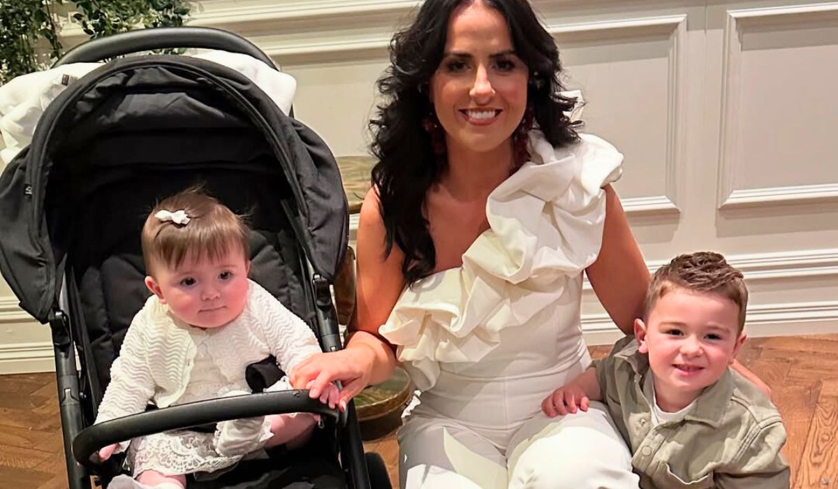 Lisa McHugh and her two kids