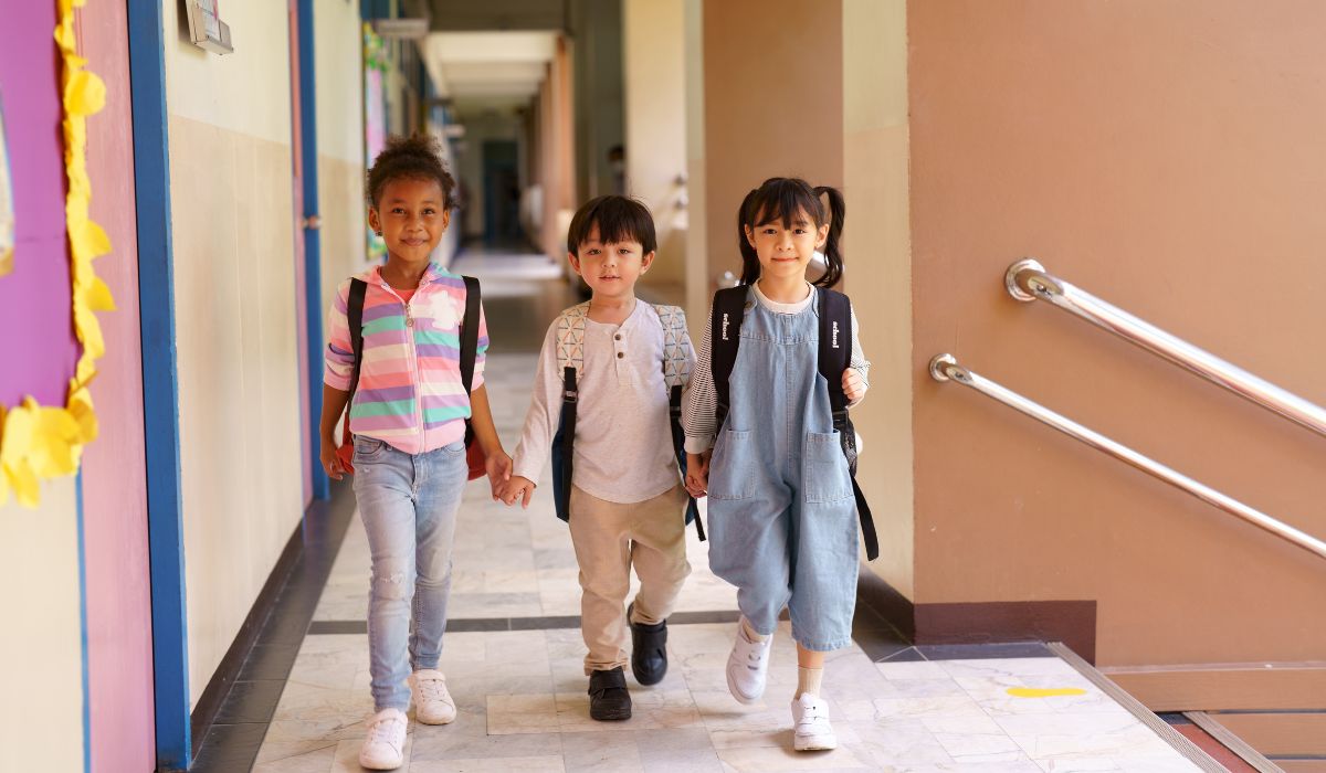 Children in school