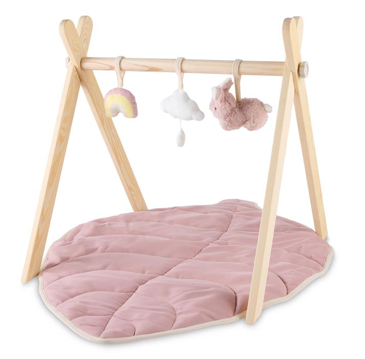 Play Gym Mat in pink. Pic: Aldi