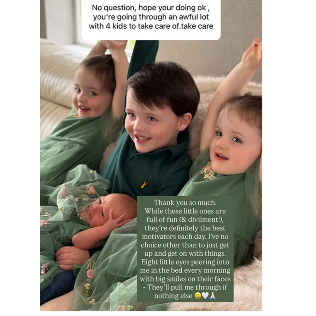 Jennifer Wrynne's four children