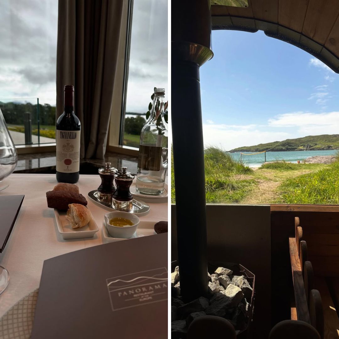 Conor Murray photos from The Europe hotel in Kerry