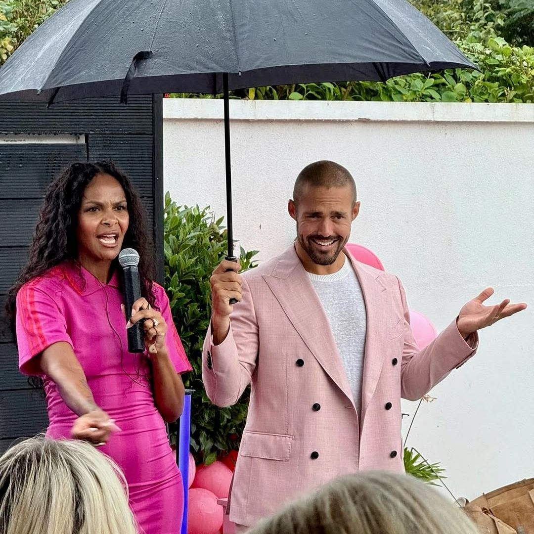 Samantha Mumba and Spencer Matthews