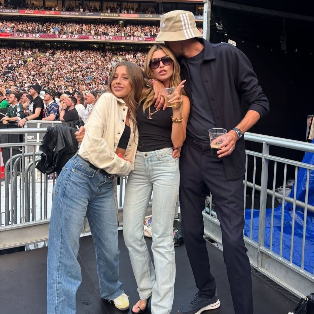 Peter Crouch, Abbey Clancy and their daughter Sophia