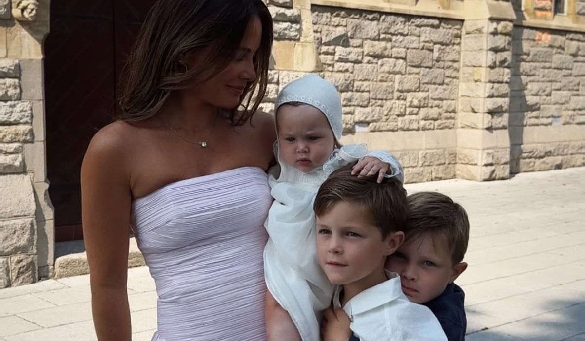 Jodie Wood on daughter's christening