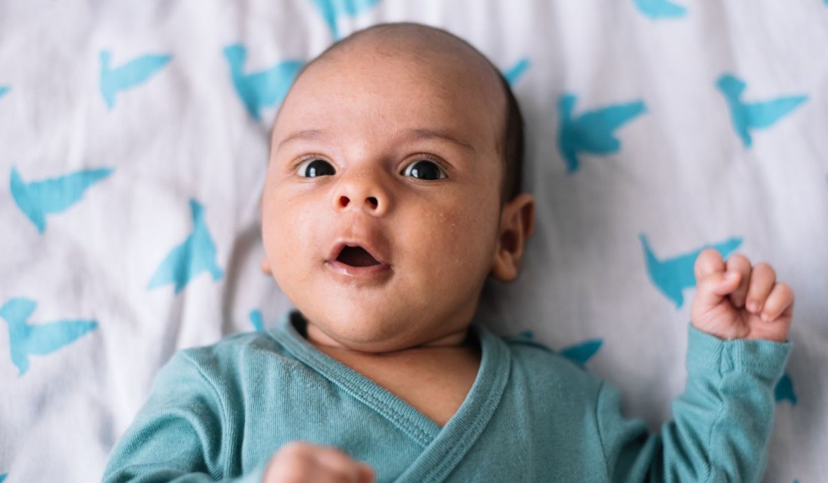 Newborn baby boy