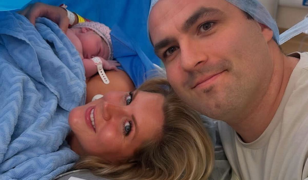 Pamela Laird welcomes baby