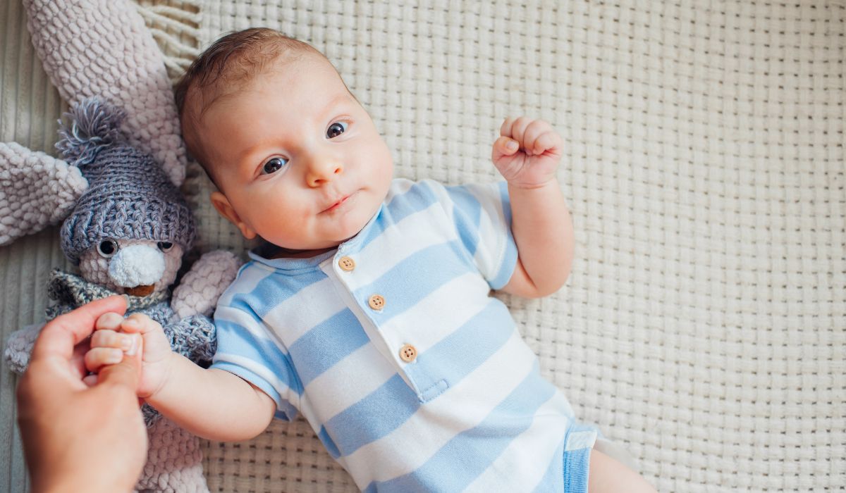 Cute baby boy