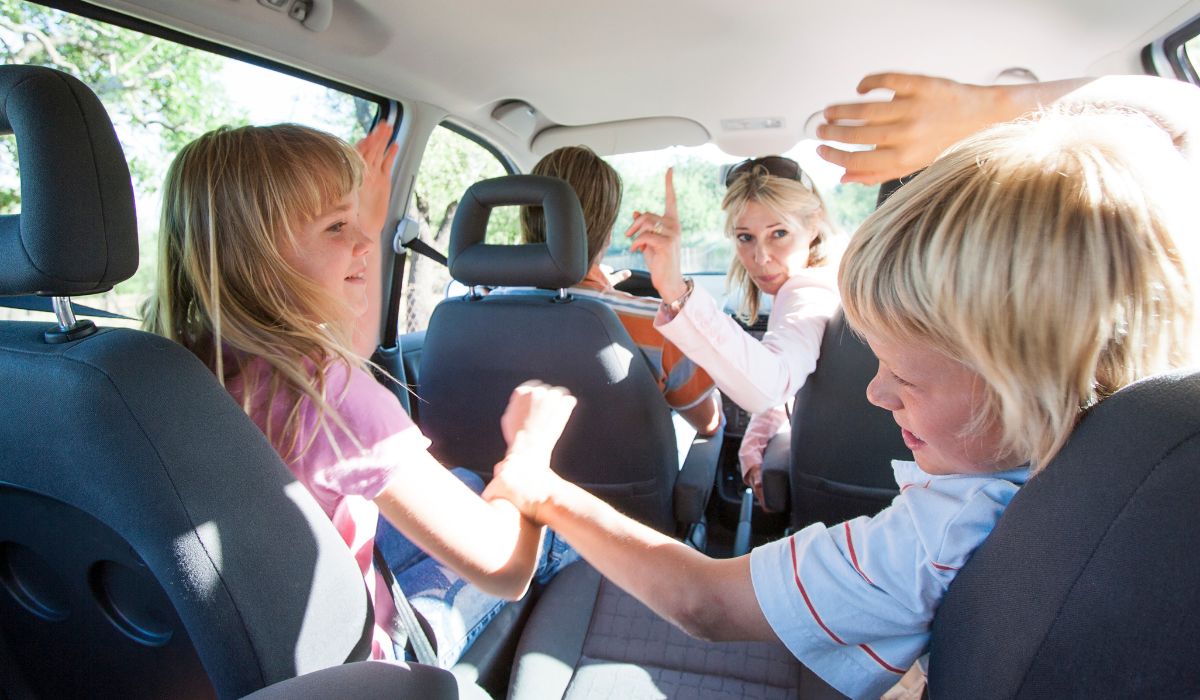 car trip with kids