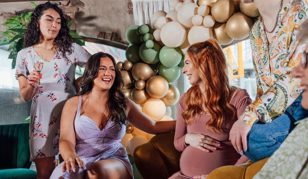 Women at a baby shower