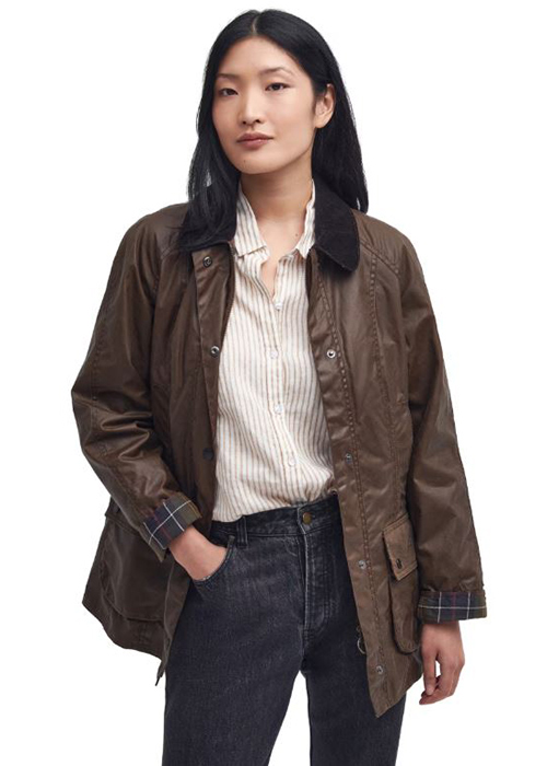Women's Barbour Beadnell Waxed Jacket. Pic: Outdoor and Country