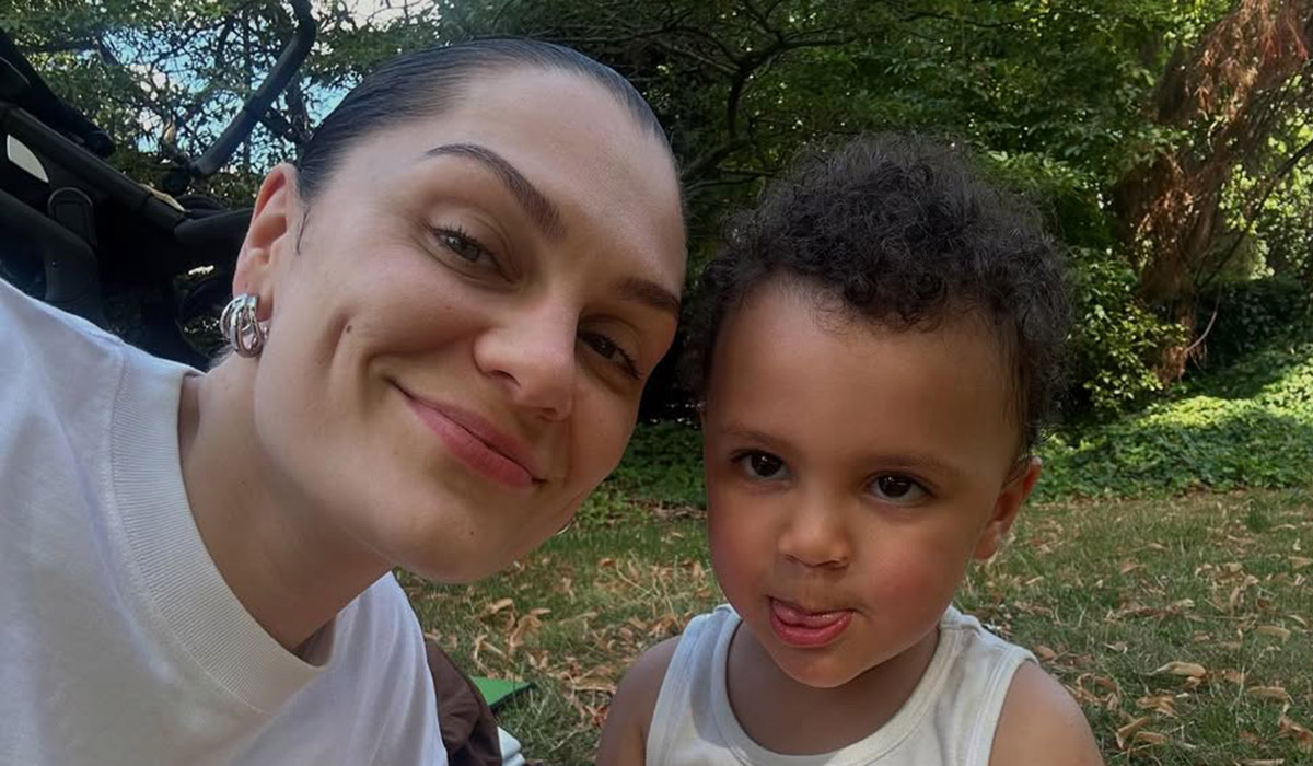 Jessie J and her son Sky. Pic: Jessie J/Instagram