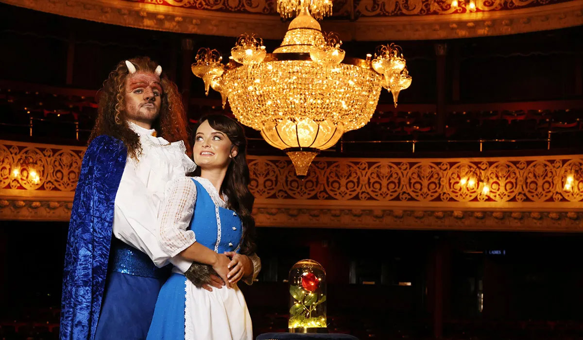 Beauty and the Beast Panto at The Gaiety Theatre. Pic: Photocall Ireland