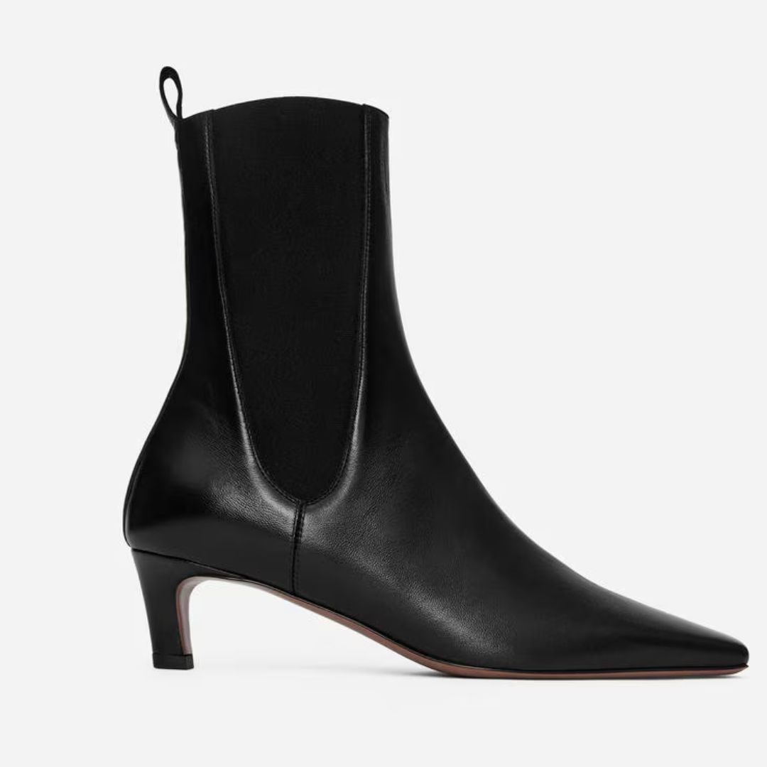 Arket Square-Toe Ankle Boots