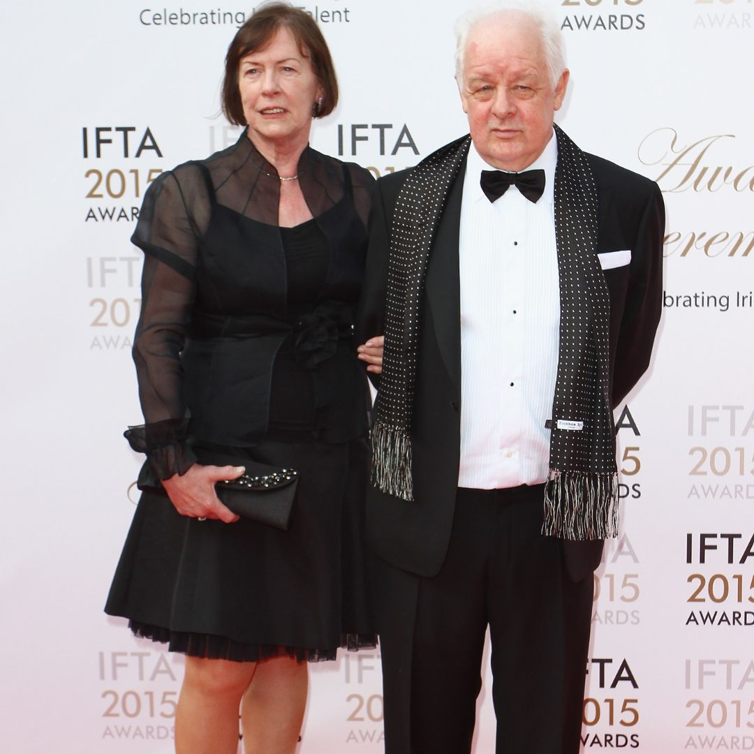 Fran Sheridan and Jim Sheridan attends the Irish Film And Television Awards on May 24, 2015 in Dublin, Ireland.