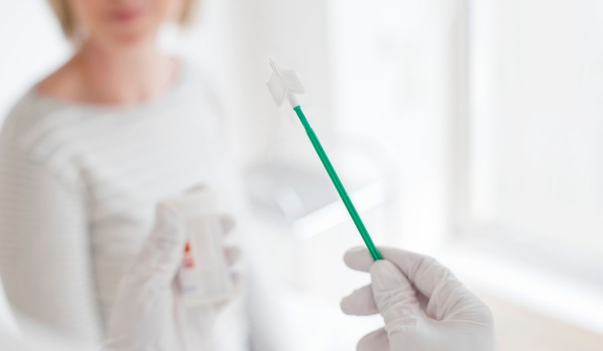 Smear test check for HPV