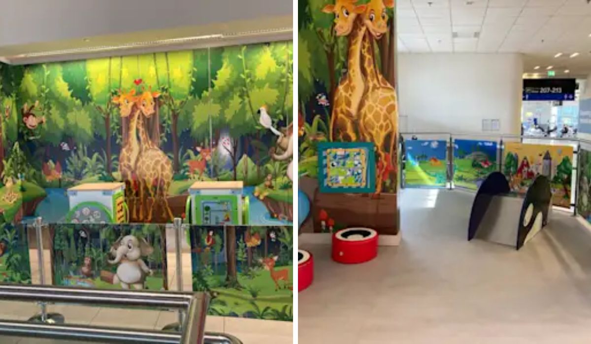 Dublin Airport play zone