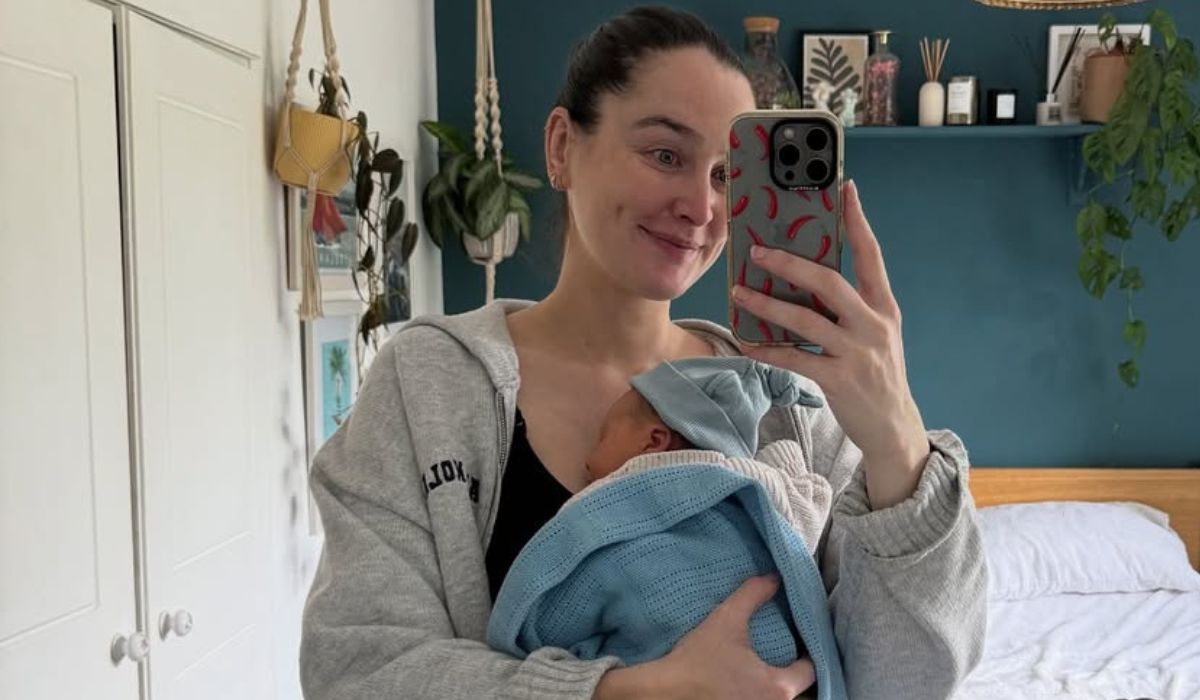 Rachel Purcell and son Sonny