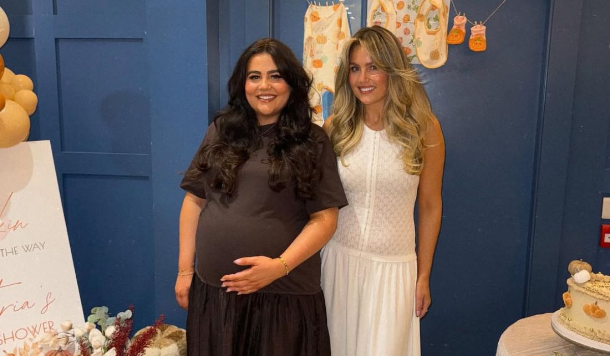 Dominique Nugent and her sister Victoria