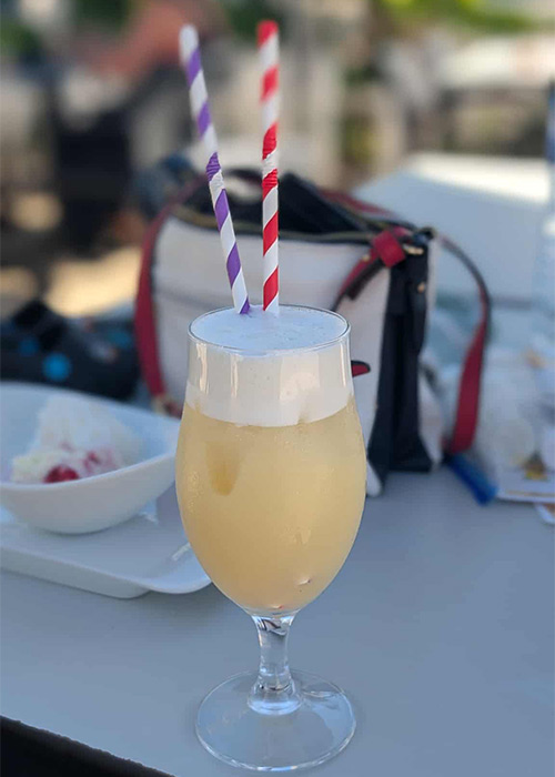 The very strong Malibu Piña Colada. Pic: Supplied