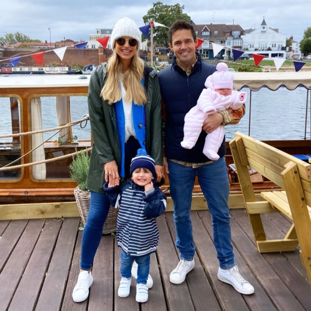 Vogue and Spencer and their children Theodore and Otto