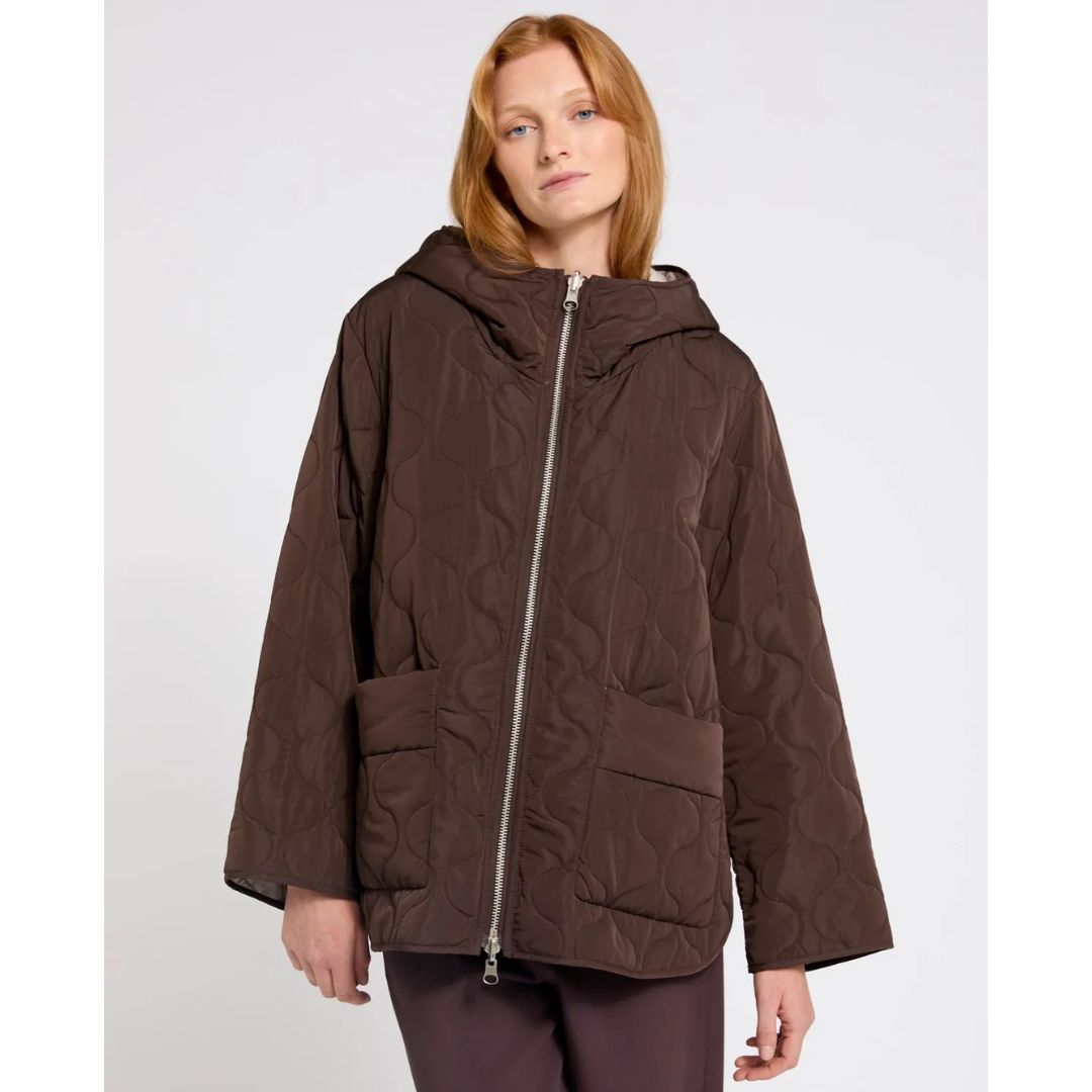 Dunnes Stores Carolyn Donnelly The Edit Reversible Chocolate Jacket