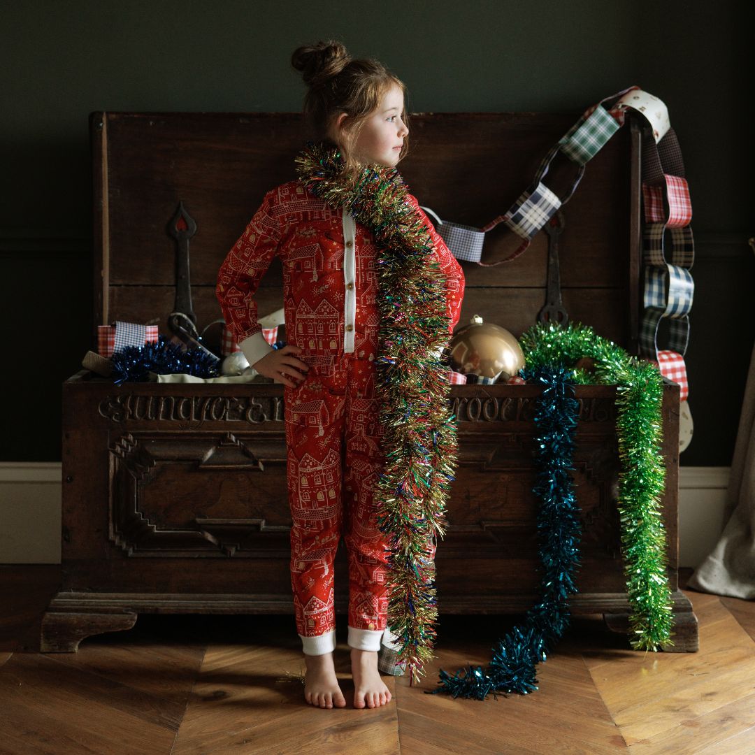 Matching Christmas PJs from Leigh Tucker Willow
