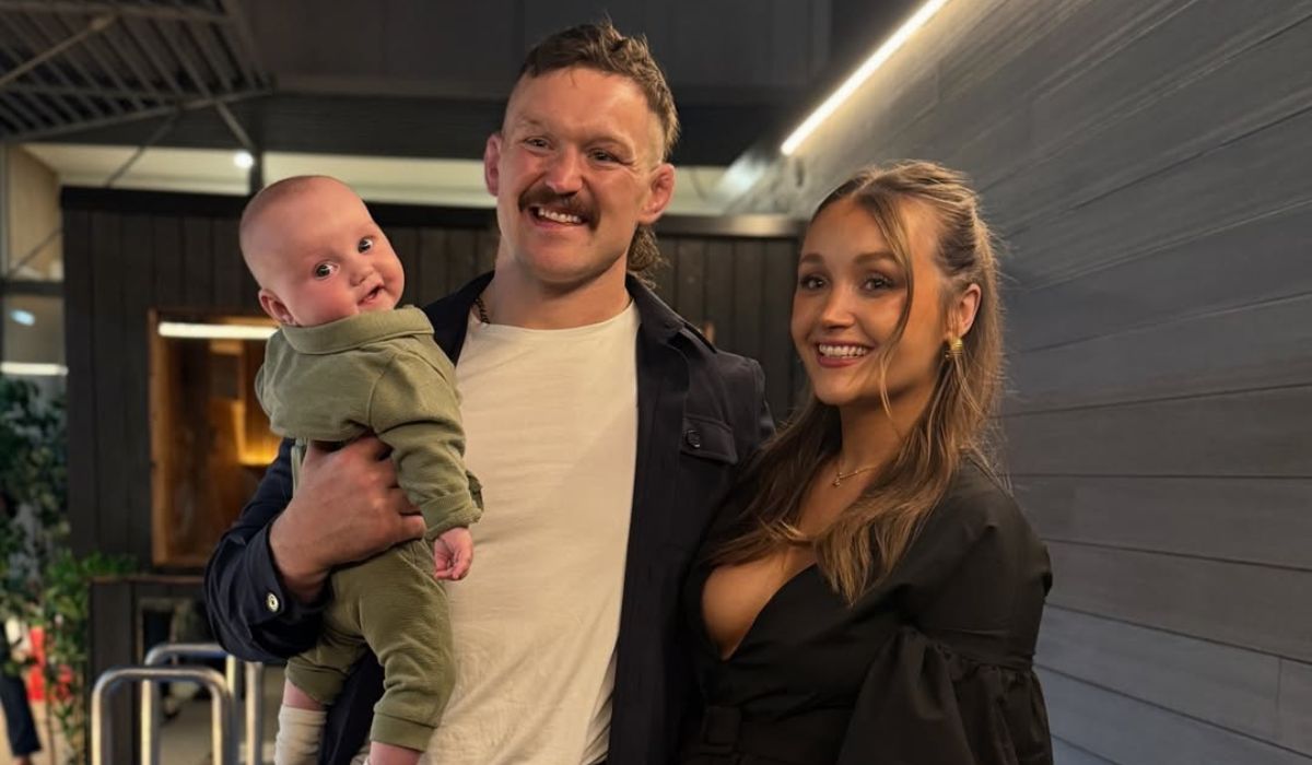 Elaine and Andrew Porter and their son Max