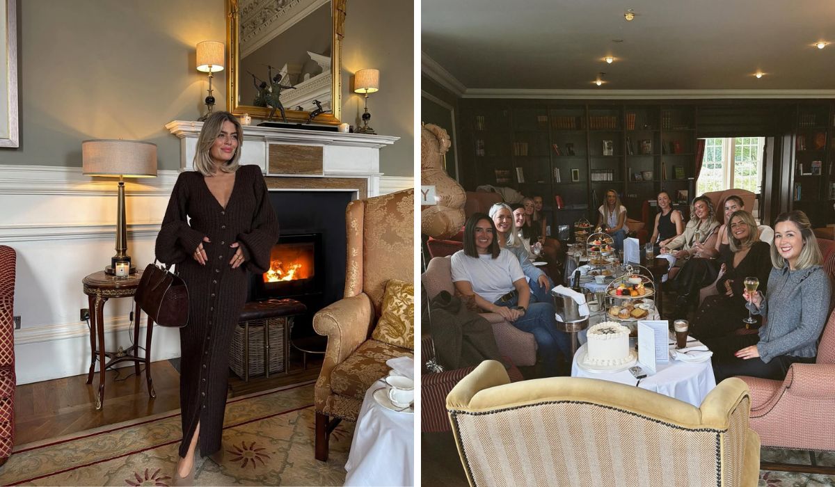 Lauren Arthurs at Castlemartyr for her baby shower