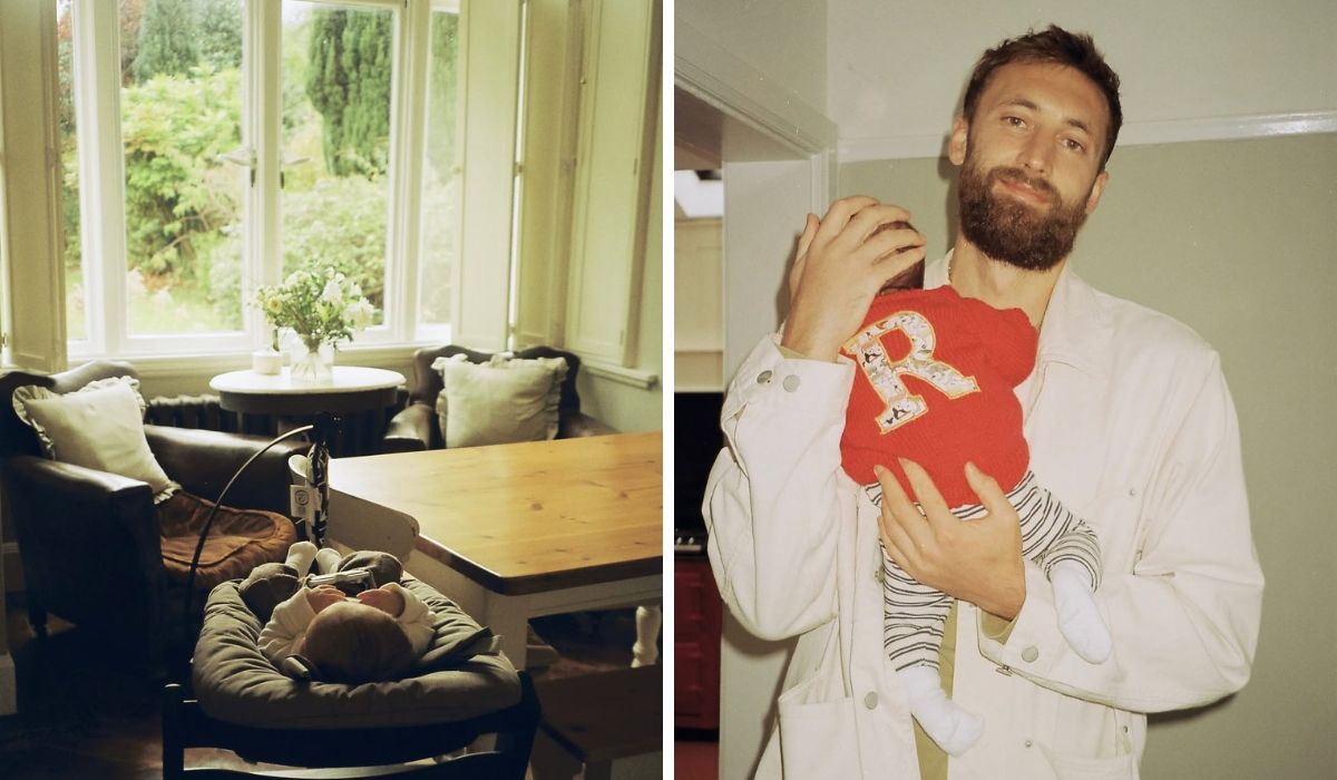 Liam Gallagher's daughter Molly Moorish Gallagher newborn bubble