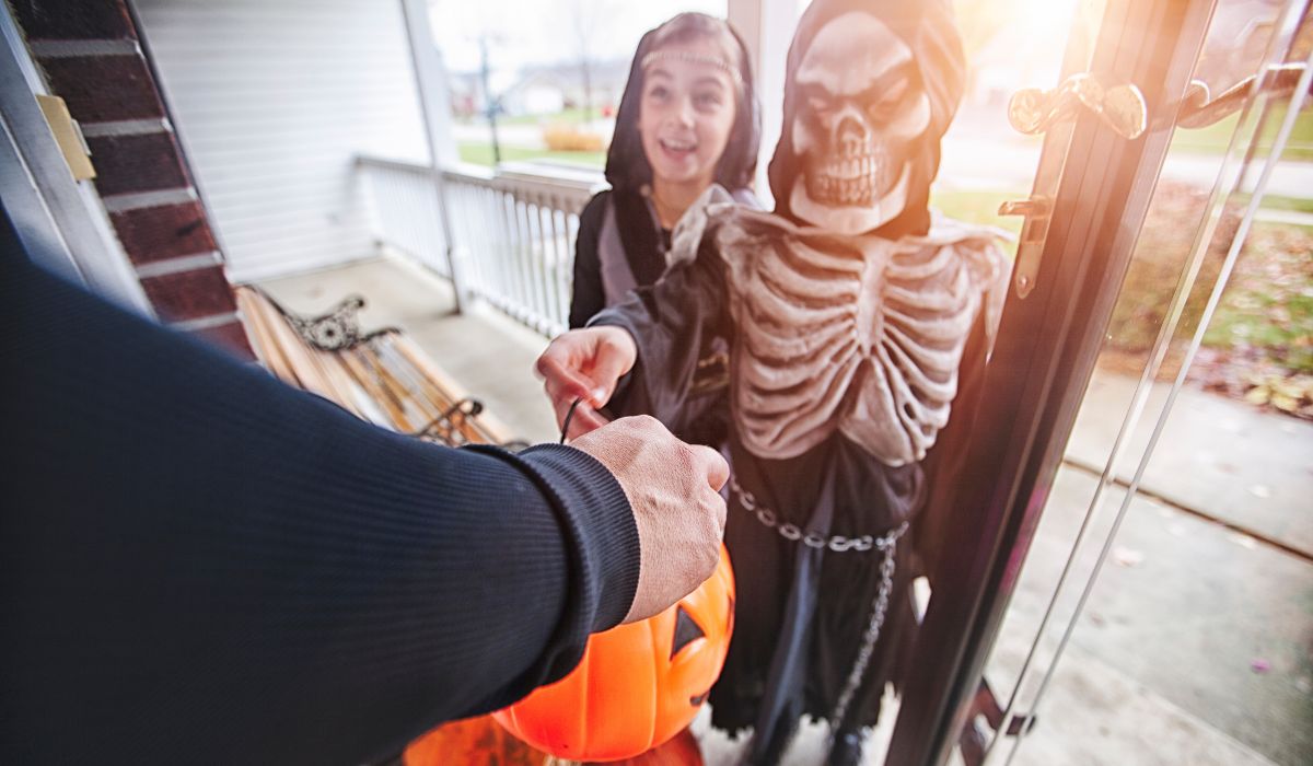 Children Trick-or-treating