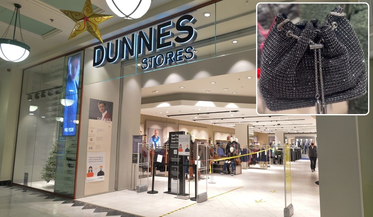 Dunnes store and diamante bag