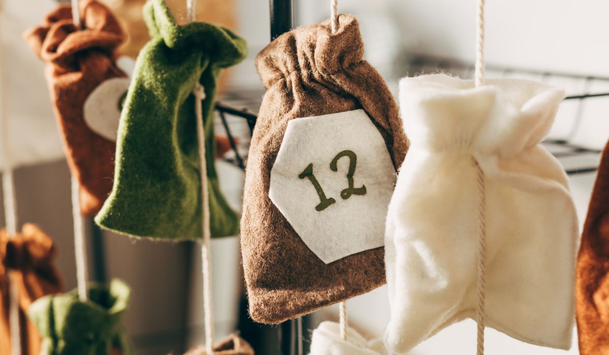 Handmade advent calendar