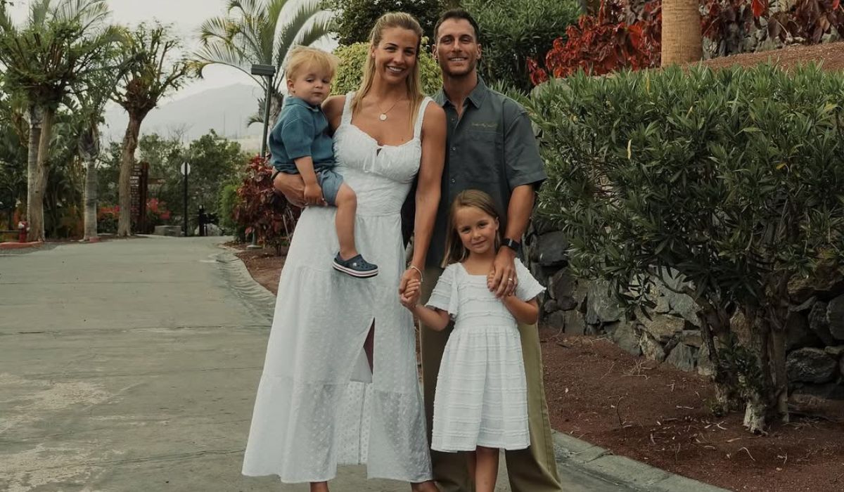 Gemma Atkinson and her family