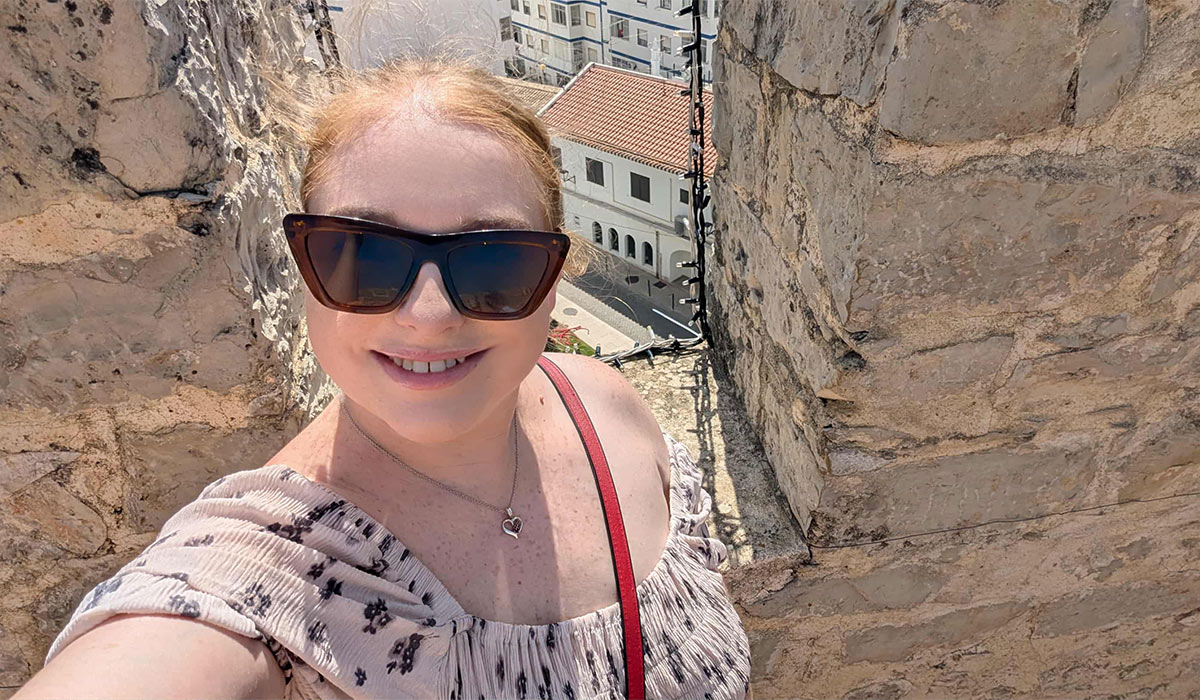 Woman in the Algarve