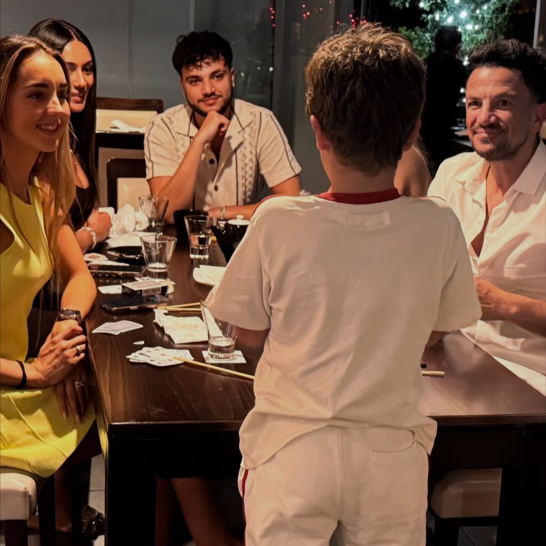 Peter Andre and family in Cyprus