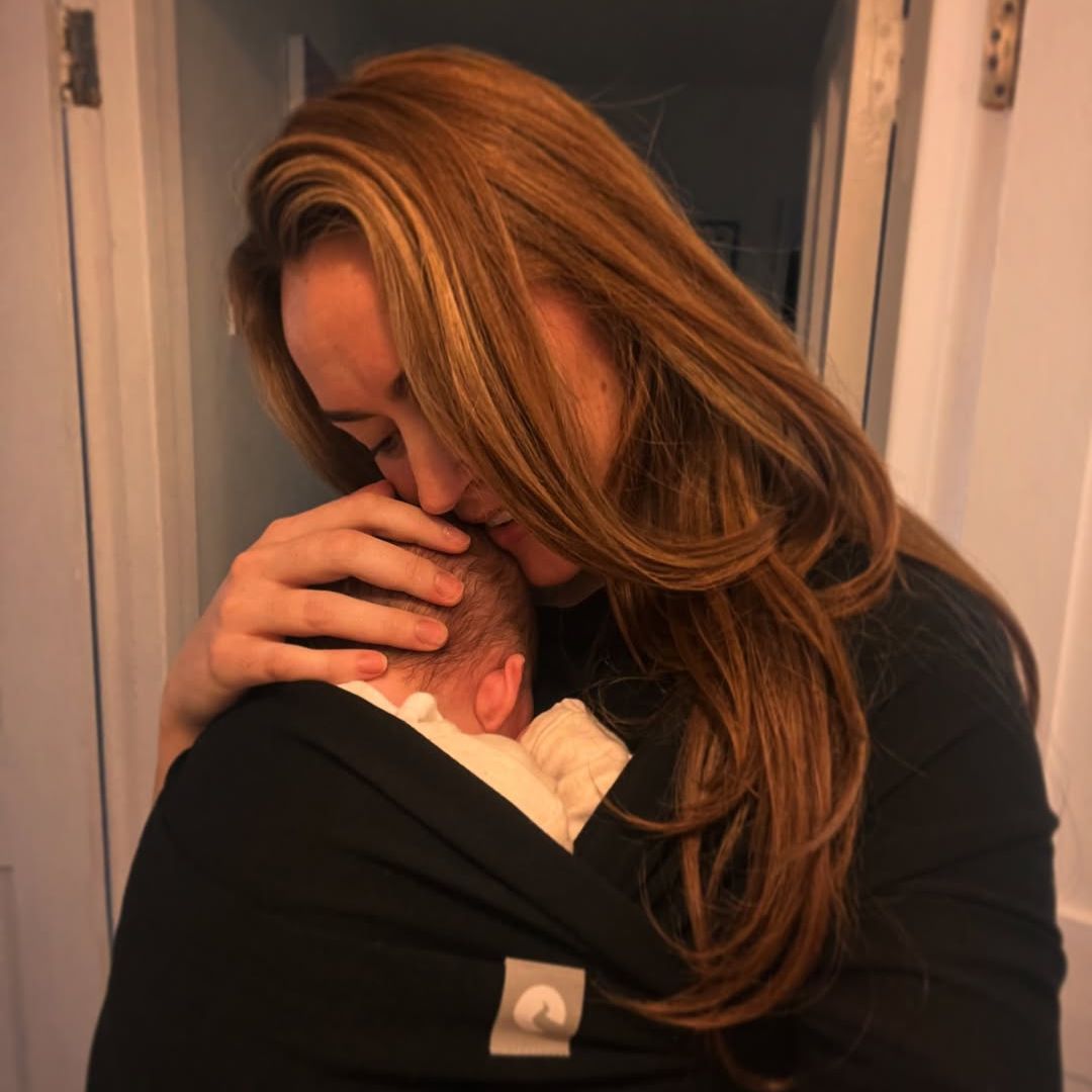 Singer Roisín O and her daughter Indigo
