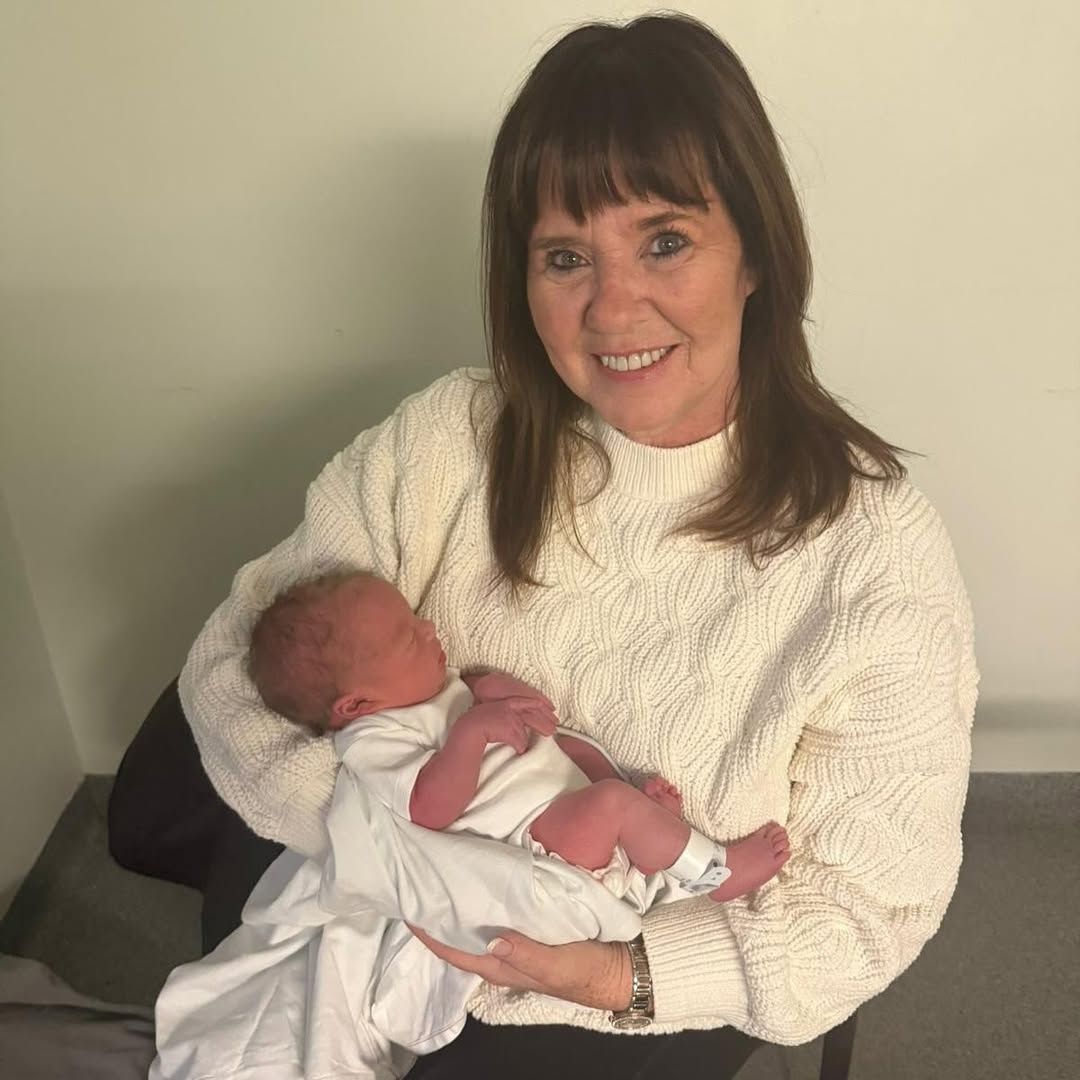 Coleen Rooney and her grandson Cruz-Carter